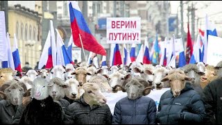 Шествие сторонников Путина и "Единой России"