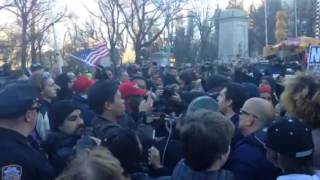 Columbus Circle Protest (Mostly)