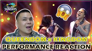 QUEENDOM & KINGDOM | OPM Christmas medley  | All-Out Sundays | KAPAMILYA REACTION