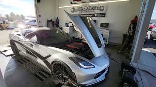 C7 Corvette dyno pull