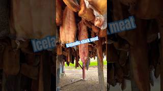 Shark meat in Iceland