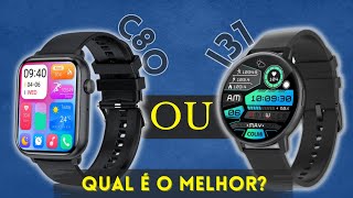 🔥 Smartwatch Colmi C80 vs Colmi I31 - Tela Amoled, Alway on Display - Qual Smartwatch é o Melhor?