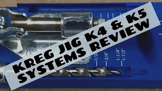 Kreg  K4 vs K5/ WOODWORKING / HOW TO