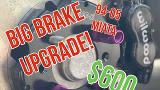 Wilwood big brake install! (94-05 miata)