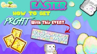 Growtopia - Easy Profit with [EASTER WEEK]