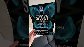 SPOOKY SEAS Posters going up in #portland #oregon Oct 11-27 #event #pdx #ocean #meettheocean