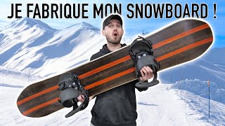 COMMENT FABRIQUER SON SNOWBOARD ? (C’est pas si facile…)