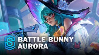 Battle Bunny Aurora Skin Spotlight - League of Legends