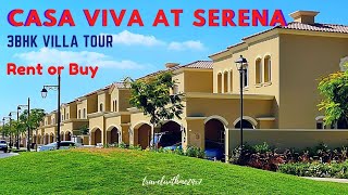 Villas in Dubai For Sale or Rent - Casa Viva Serena by Dubai Properties Villa tour Housing in Dubai