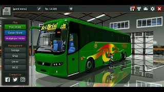 Sri Krishna travels Volvo b9r | bussid | bus simulator Indonesia | indian mods | Kerala mods