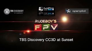 TBS Discovery CC3D at Sunset