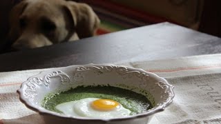 Hungarian Spinach "Fozelek" (Spenótfőzelék) - by Kitchen Paprikash