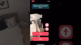 Smart AR Home - updating scan ceiling height