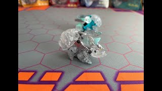 Diamond Haos Platinum Colossus Unbox - Bakugan Evolutions - Haos Nano Siphon & Aquos Nano Riptide