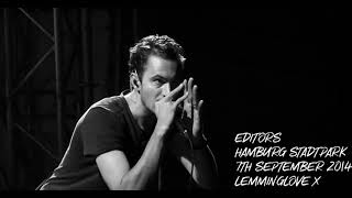 Editors - Hamburg Stadtpark  7th September 2014 (Sven's Recording)