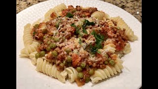 Pasta Bolognese - Mary'sKitchenMtl