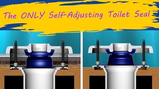 Upgrade Your Toilet Seal with Wax Free One-N-Done | Strong Sealing, Self-Adjusting, Rust-Free Bolts