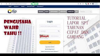 Tutorial Pengisian SPT Tahunan PPh Orang Pribadi Usahawan 1770 Eform