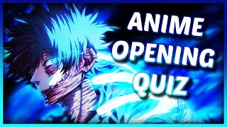 Anime Opening Quiz - 45 Openings [VERY EASY - HARD]