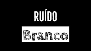 RUÍDO BRANCO / WHITE NOISE - TV de Tubo :  Dormir e Relaxar - TELA PRETA