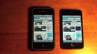 Speed Tests, iPod Touch 4G vs iPhone 4