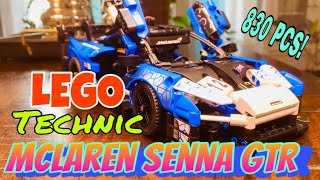 LEGO Technic McLaren Senna GTR Build