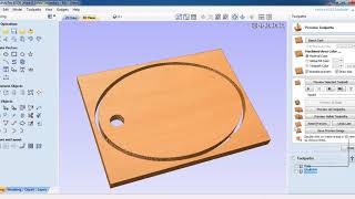 Vcarve Laminated Project - Setting Tool Paths