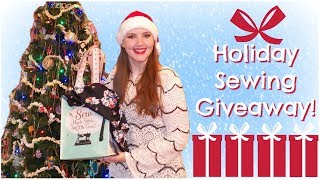 [CLOSED] Sewing Giveaway (International) | Holiday Giveaway w/ Fabric, Zippers, & More!