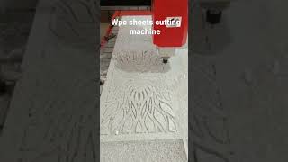 wpc sheets cutting || cnc router machine