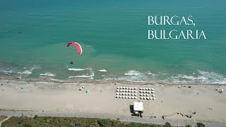 Burgas on the Black Sea.  A Bulgarian vacation destination