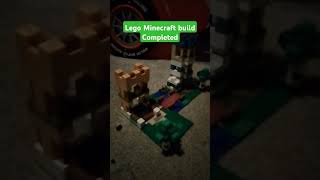 Lego Minecraft Build Completed#life#home #lego#minecraft#shorts#building#toys#pov#2024#family#watch