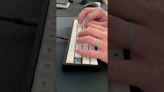 CSTC40 | Gateron Blue | PC Plate | Typing Sounds #mechanicalkeyboard #keyboardsounds