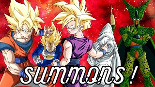 STR SSJ GOKU & GOHAN / AGL CELL SUMMONS!!!! (Dokkan Battle)