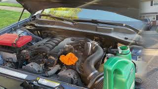 DODGE CHARGER OIL CHANGE 2006-2010 etc..  Full process (+ filter & oil specs) +Chrysler