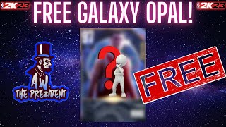 FREE GUARANTEED GALAXY OPAL PLAYER LOCKER CODE! NBA 2K23 MYTEAM