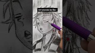 Art tutorials be like 🤪 tanjiro!#shorts#2ontrending