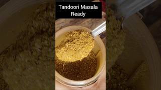 Tandoori Masala Recipe | store upto 6 month in airtight container | silkyskitchen | #shorts |[