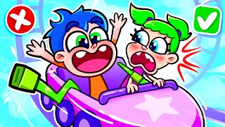 Don't Play in Driver's Seat | Car Safety | Kids Song