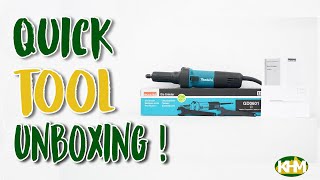 Quick Unboxing Makita GD0601 Die Grinder 14 400W