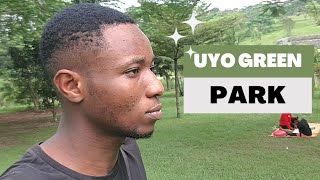 Come with me to Uyo Green Field || Uyo Green Park Tour