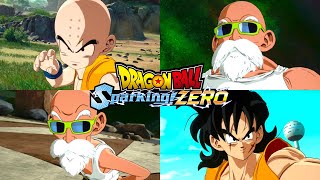 Dragon Ball Sparking Zero - All Krillin, Yamcha & Master Roshi Super Attacks & Ultimates (4K 60FPS)