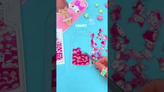 NETTES ACRYL-PUZZLE, MY MELODY – KREATIVES FLASCHENSPIEL #shorts #youtubeshorts