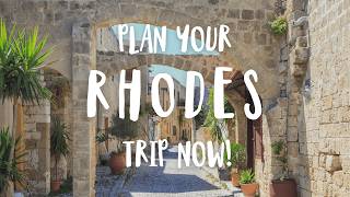 The Ultimate Rhodes Travel Guide | Greece 2024