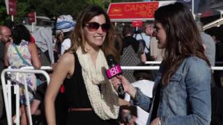 Cannes: nos collaboratrices de BangTV rencontrent Gabriella de The Voice France