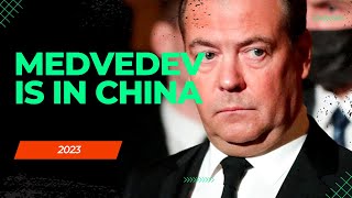 🤔Medvedev is in China for an official visit and talks.