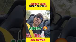 Sourav Joshi angry on fan 🤬 || #news #viral #react #shortsfeed #shorts