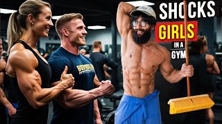 STRONG BODYBUILDER VS CLEANER 💪😲 | Anatoly GYM PRANK #1