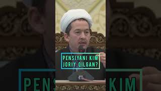 Pensiyani kim joriy qilgan...? #islam_uz #islom #namoz #quron #jannat #baxt