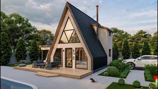 Soft House Plans A Frame House Designs, Prefab a Frame Kit Plans