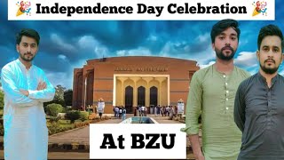 14 August celebration at BZU | Bzu Multan | Jinnah Auditorium